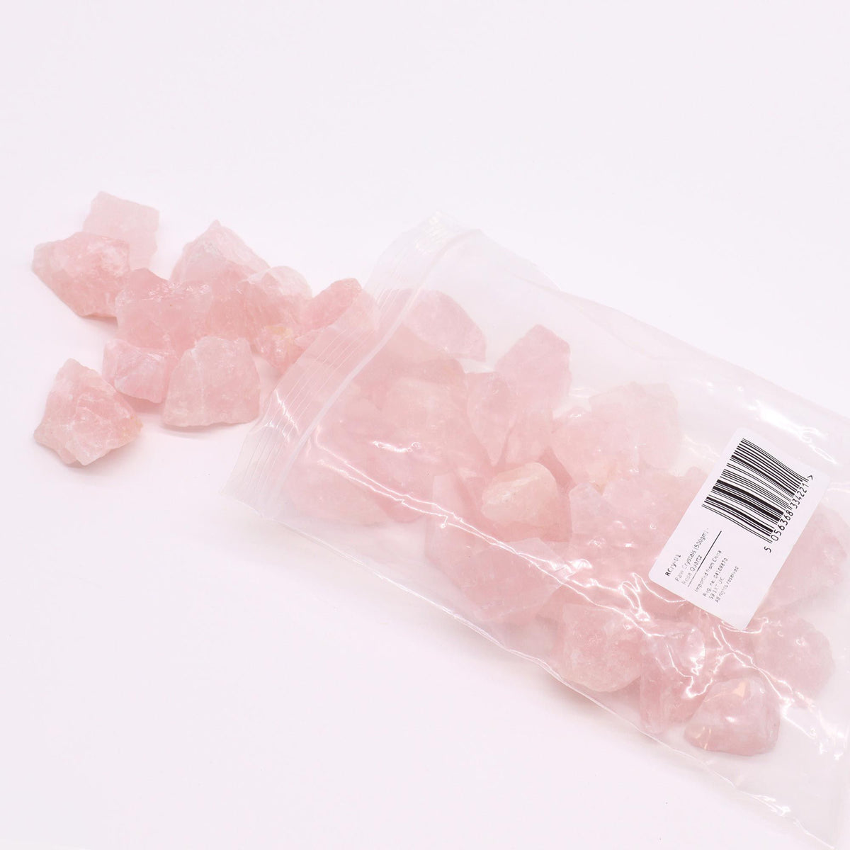 Raw Crystals (500gm) - Rose Quartz - view 2