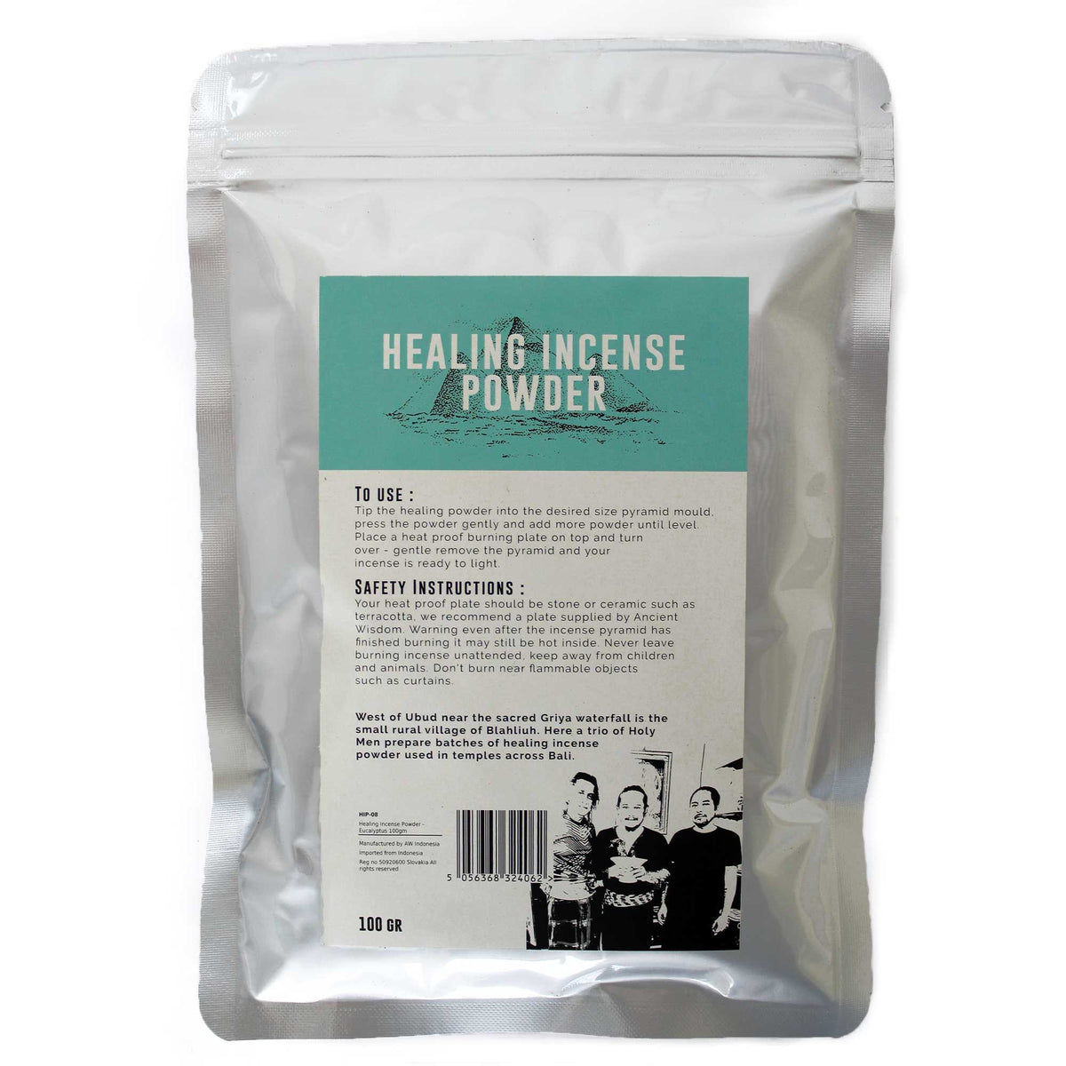 Healing Incense Powder - Eucalyptus 100gm - view 3