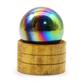 Amethyst Aura Crystal Sphere with Stand - Small