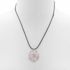 Tree of Life Pendant - Rose Quartz - view 3