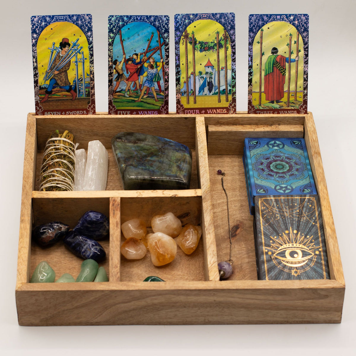Four Section Tarot Box with Card Holder - view 4
