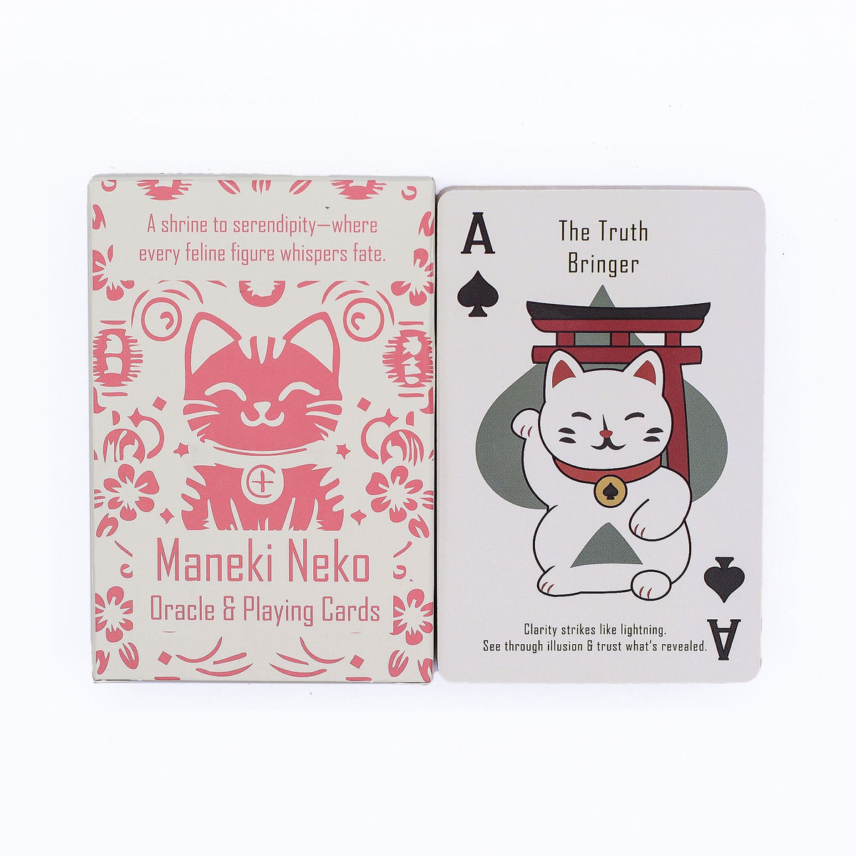 Fortune Cats Playing & Oracle Cards - Maneki Neko Deck - view 7