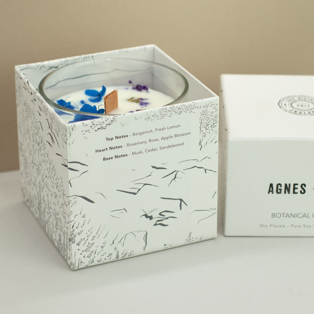 Agnes + Cat Botanical Soy Wax Candle - Moorland - view 6