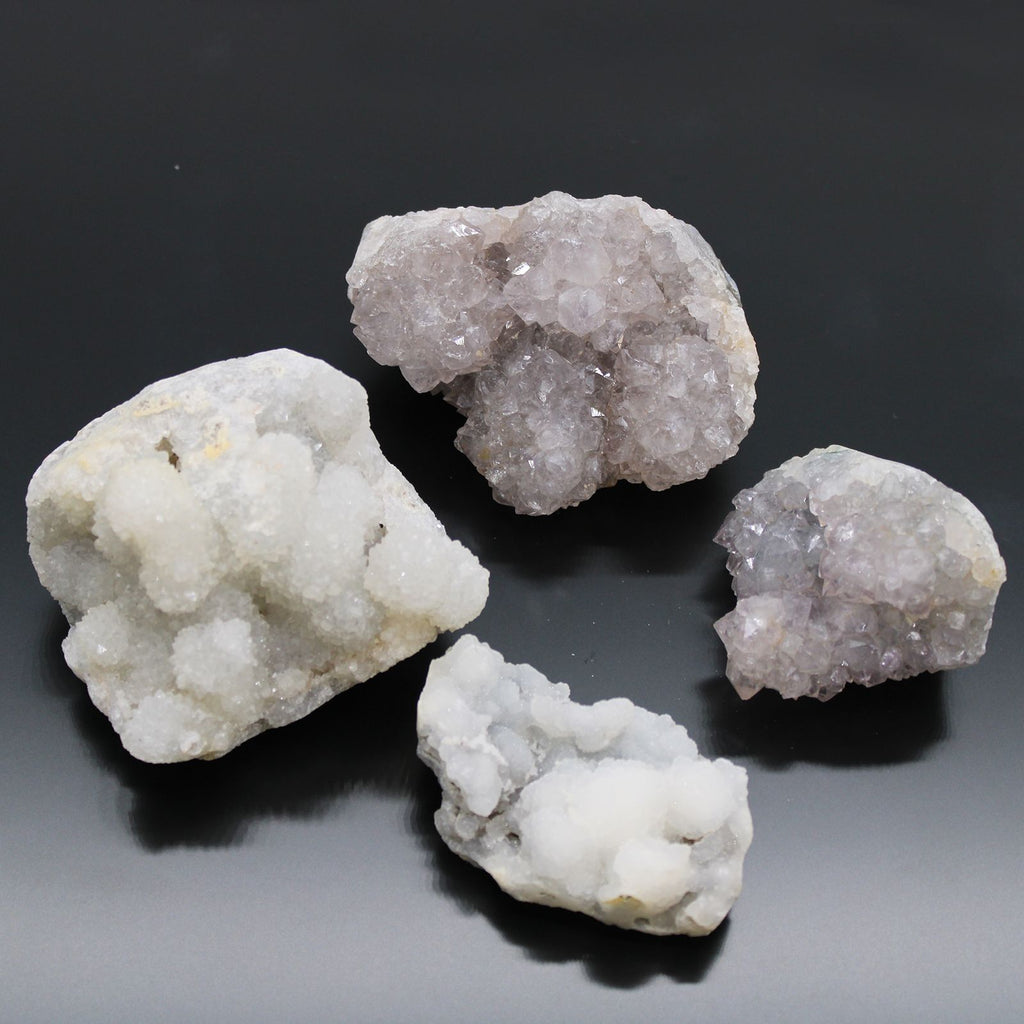 Raw finger quartz pieces, slim parallel crystal columns from a 1kg pack