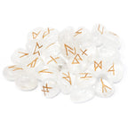 Runes Stone Set in Pouch - Crystal - view 2