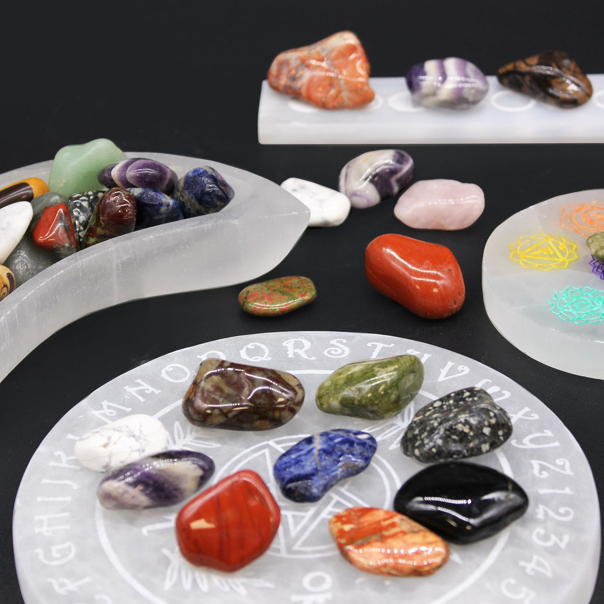 Medium African Tumble Stones - Dragon Stones (Pack of 12) - view 3