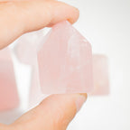 Indian Rose Quartz Crystal Points - 0.5kg Bag - view 5