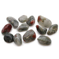 Medium African Tumble Stones - Bloodstone - Sephtonite (Pack of 12)