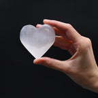 Selenite Heart - Small - view 3