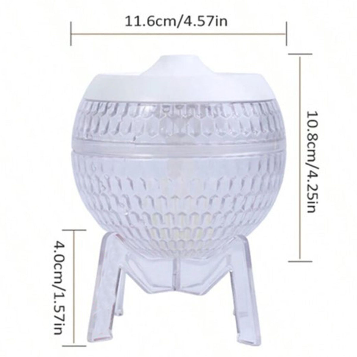 Clear Humidifier Mondo Planet - USB - Colour Change (down light) - view 3