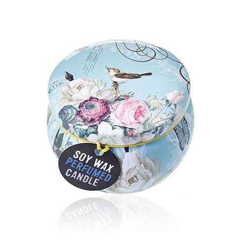 Art Tin Candle - Assorted Design - Parisian Weekend - Peonies - view 2