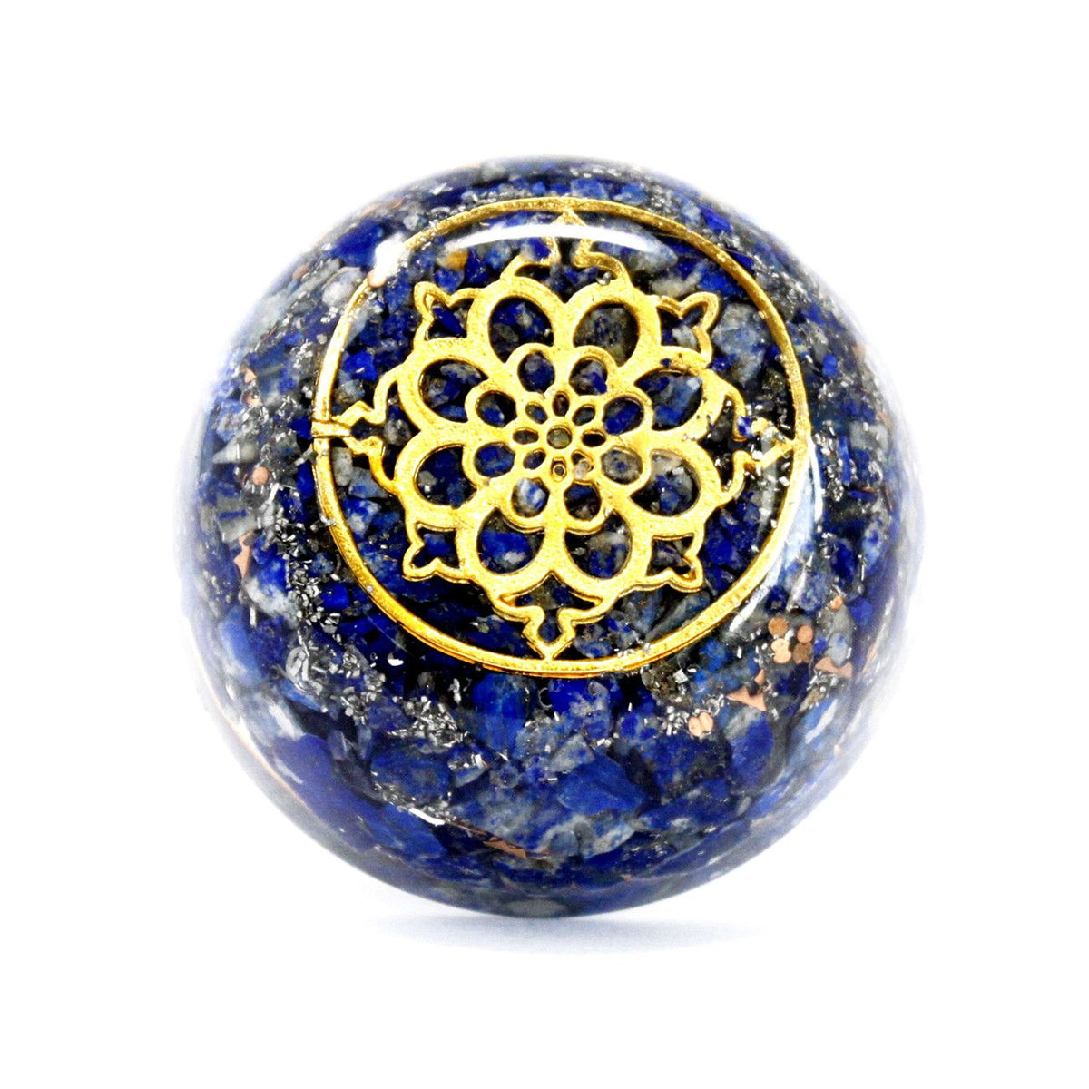 Orgonite Desk Power Packs - Lapis Dome - view 2