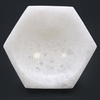 Selenite Hex Bowl - Large - view 5