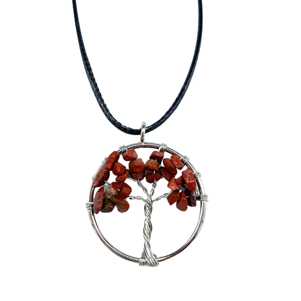 Tree of Life Pendant - Red Jasper - view 5
