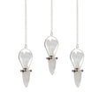 Celestial Guide - Two Piece Angel Pendulum - Chakra Band - Clear Quartz
