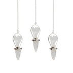 Celestial Guide - Two Piece Angel Pendulum - Chakra Band - Clear Quartz