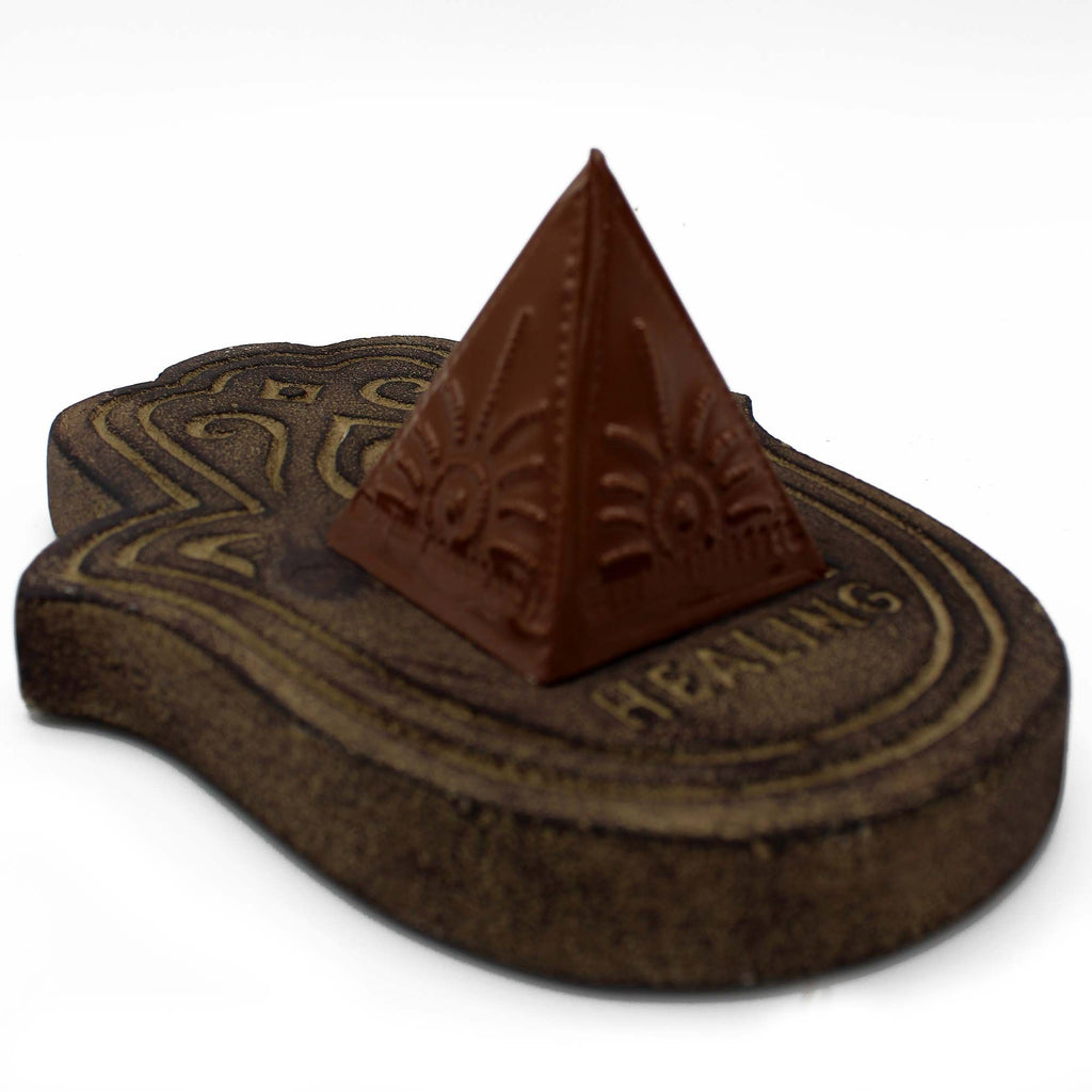 Healing Incense Plate - Antique Stone Effect - view 3