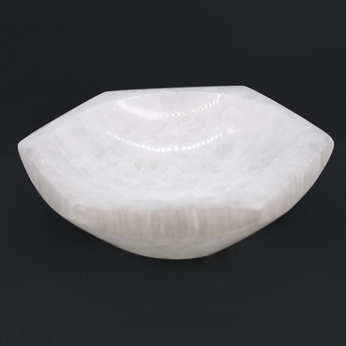 Selenite Hex Bowl - Large - view 2
