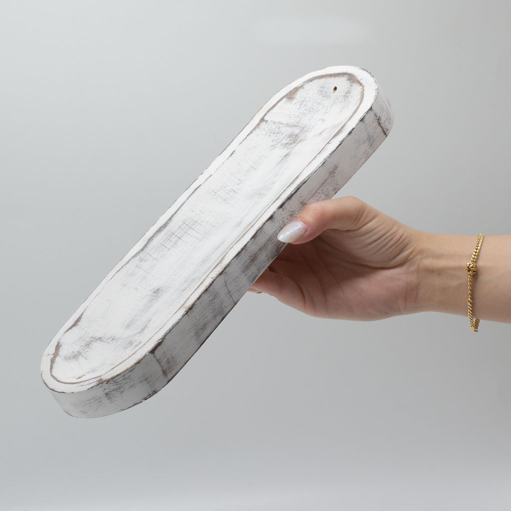 Large Incense Tray - Classic Whitewash - view 2