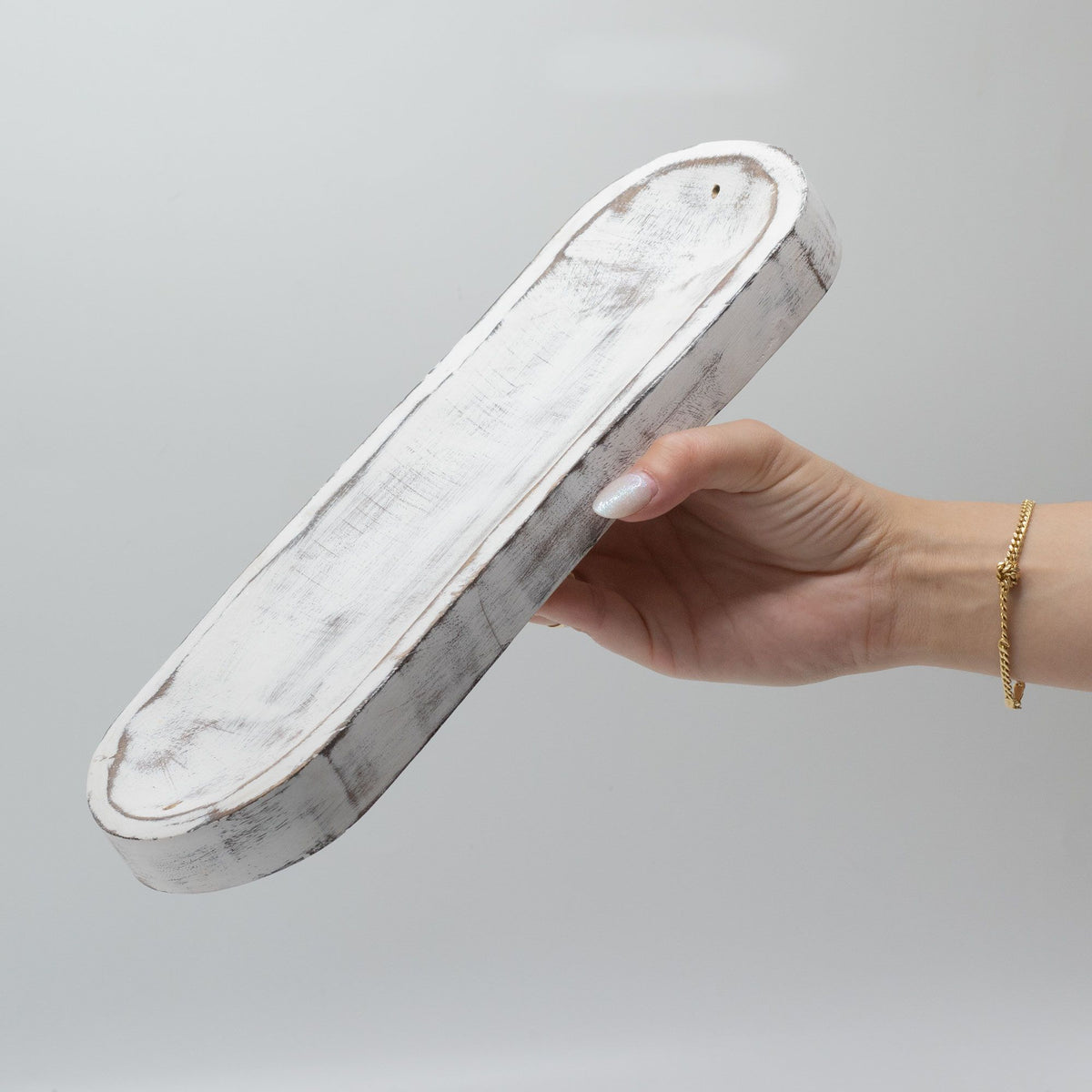 Large Incense Tray - Classic Whitewash - view 2