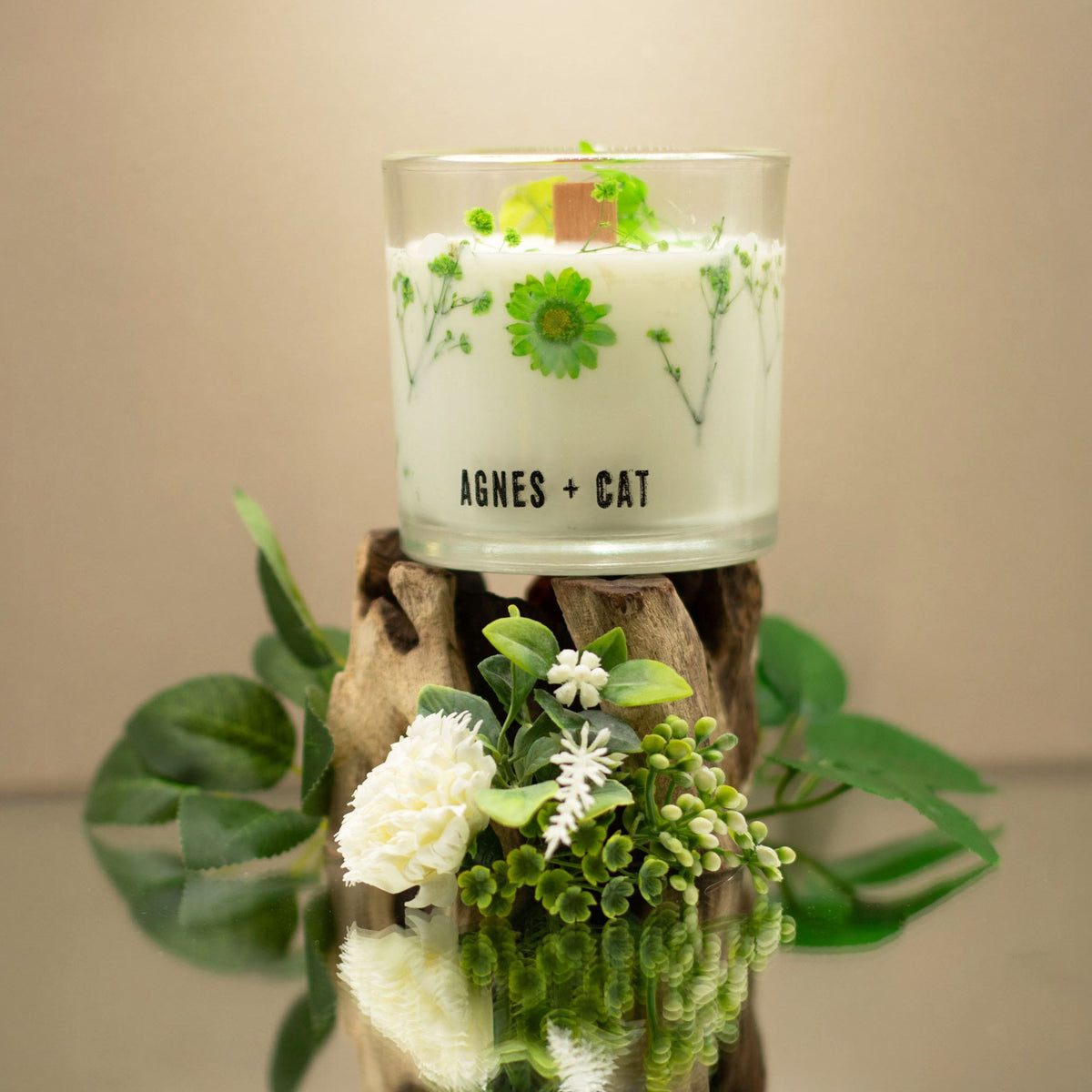 Agnes + Cat Botanical Soy Wax Candle - Fellberry - view 3