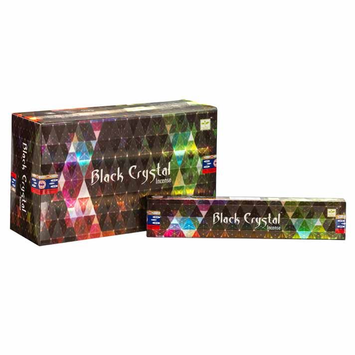 Satya Black Crystal Incense - 15gram - view 2