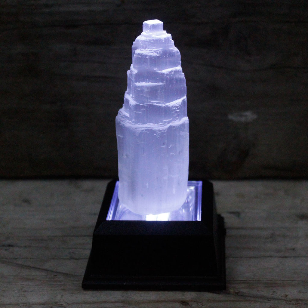 Natural Selenite Tower - Small - view 3