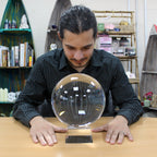 Crystal Ball on Stand - 8 Inch - view 6