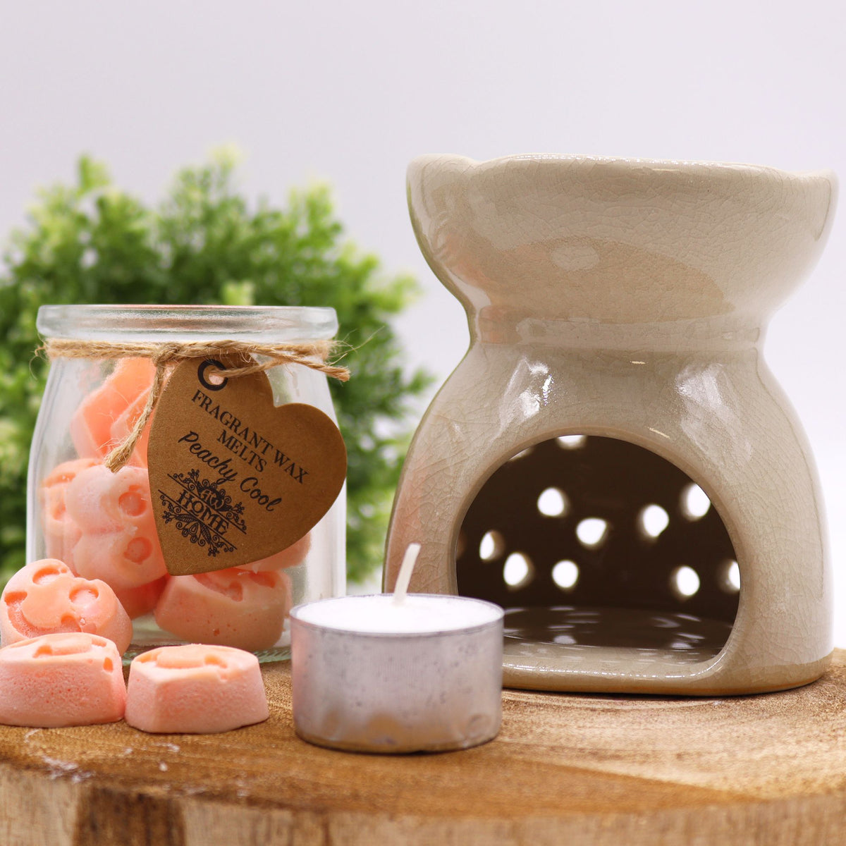 Tree of Life Oil Burner - Ivory - view 5