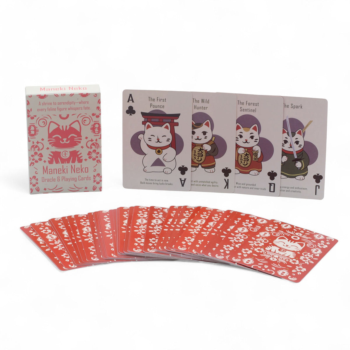 Fortune Cats Playing & Oracle Cards - Maneki Neko Deck - view 14
