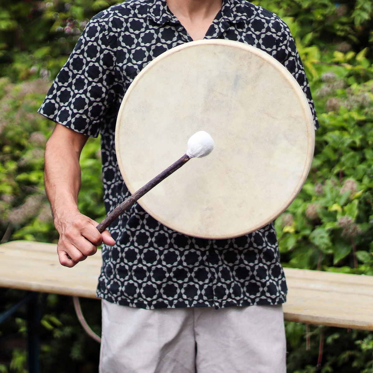 Shaman Drum & Beater - Spirit of the Bear - Tunable, 16 Inch - view 14