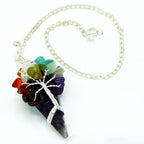 Magic Pendulum - Seven Chakra - Amethyst - view 2