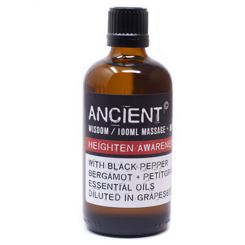 Heighten Awareness Massage Oil - 100ml - view 2