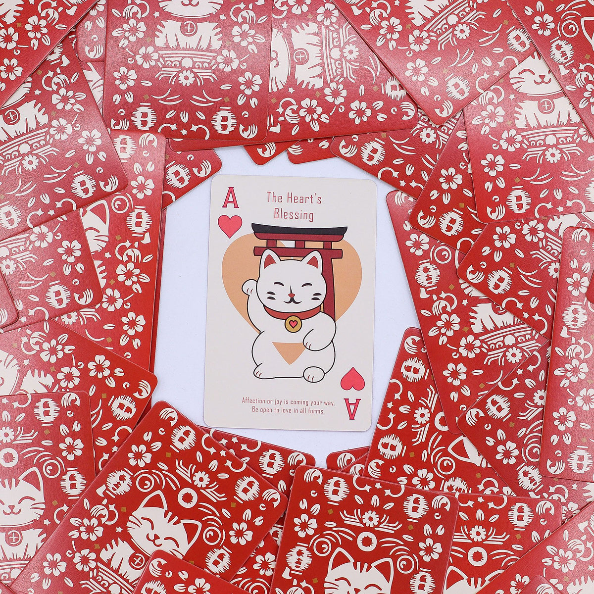 Fortune Cats Playing & Oracle Cards - Maneki Neko Deck - view 4