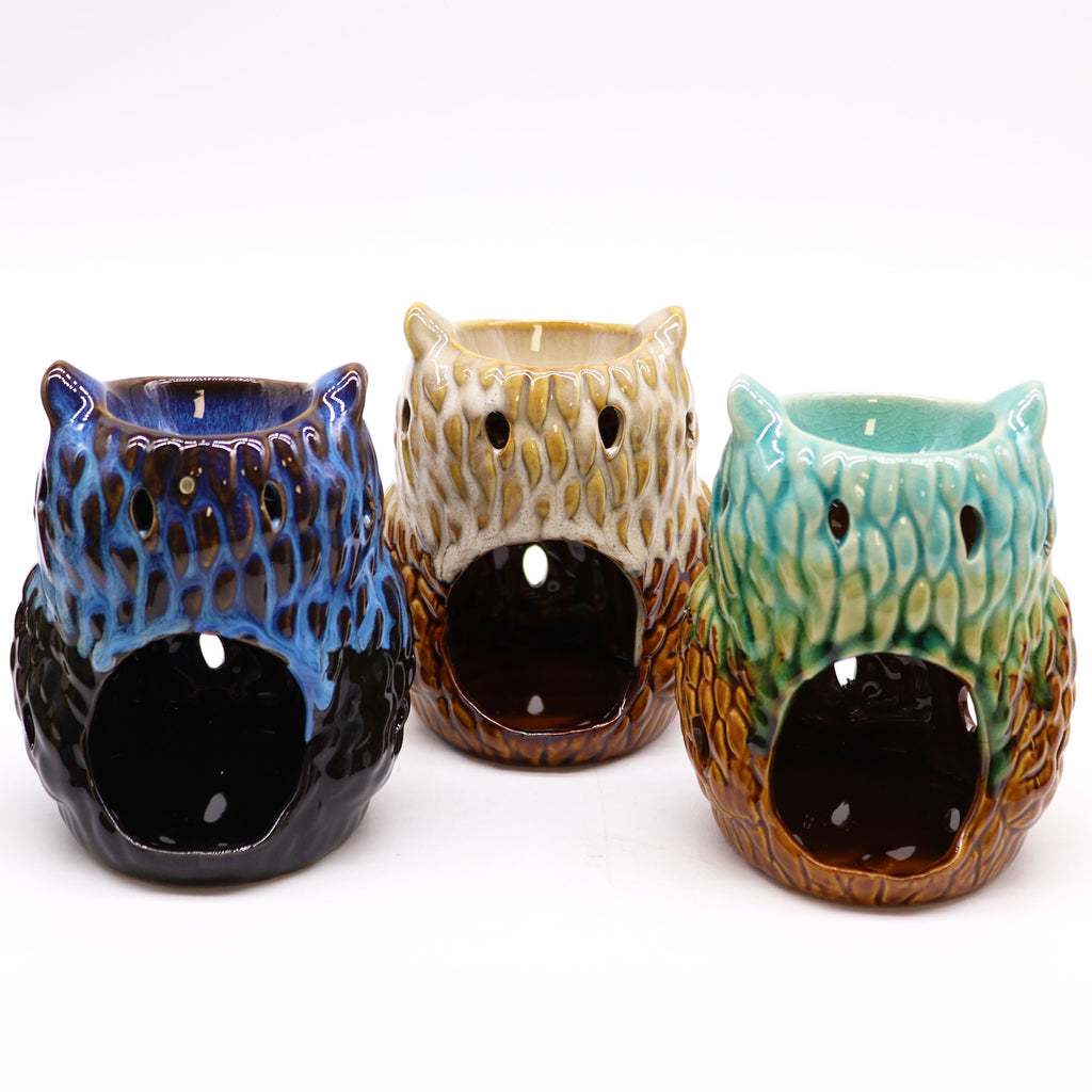 Classic Rustic Oil Burner - Owl (assorted) - view 4