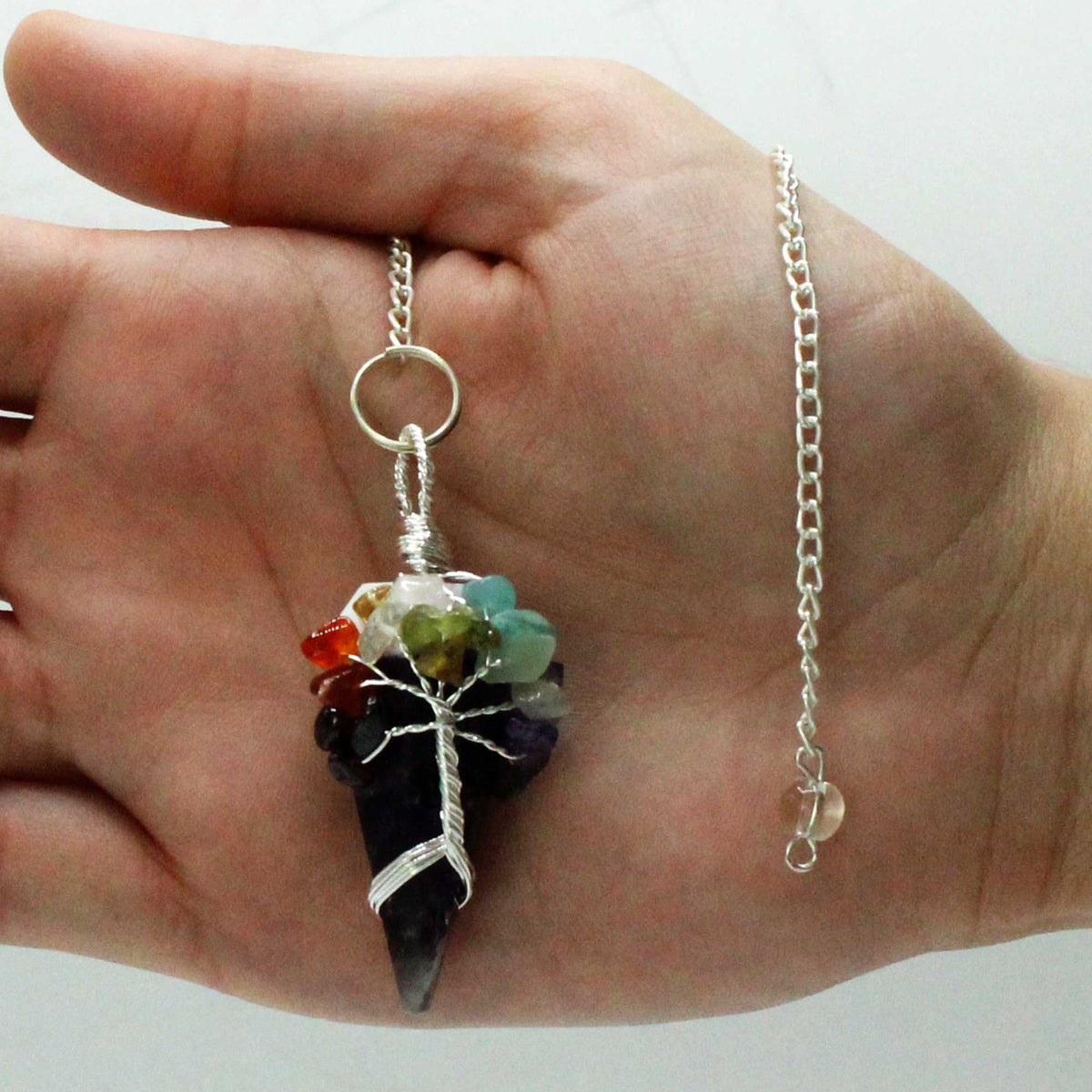 Magic Pendulum - Seven Chakra - Amethyst - view 3