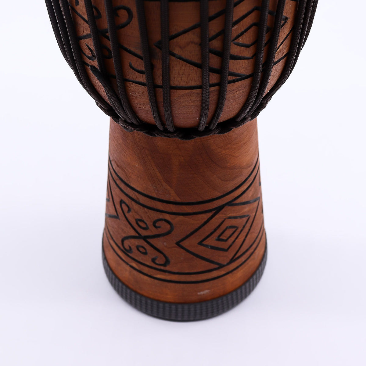 Medium rope tuned djembe drum, hand-carved jackfruit body, Soul Sound head - view 4