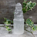 Natural Selenite Tower - Medium