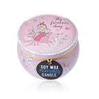 Art Tin Candle - Assorted Design - Friendly Messages - Parma Violet - view 5