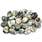 Runes Stone Set in Pouch - Tree Agate - view 2