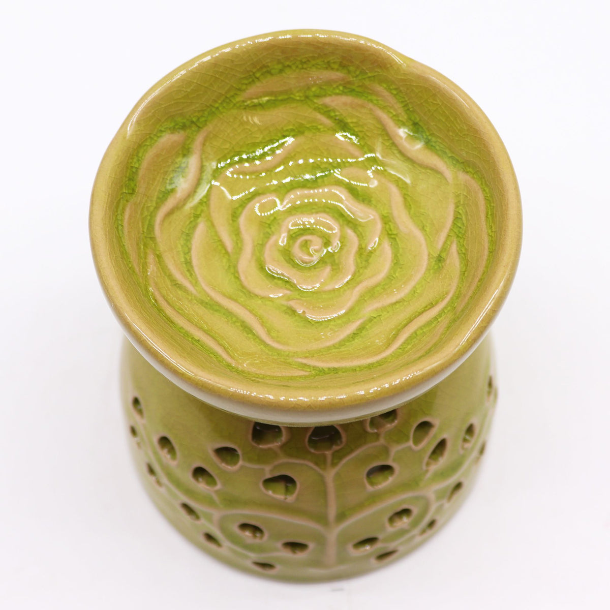 Tree of Life Oil Burner - Lime - view 3