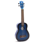 Artisan Made Ukulele - Blue Sunburst Finish (4 String) - view 3