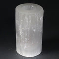 Selenite Cylinder Candle Holder - Medium
