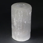 Selenite Cylinder Candle Holder - Medium