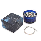 Zodiac Crystal Candle with Gemstone Bracelet - Gemini - view 6