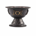 Copper Ritual Chalice - Triple Moon, Antique Finish - view 4