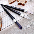 Simple Pointed Healing Wand - Rose, Rock, Amethyst (Pack of 3) - view 4