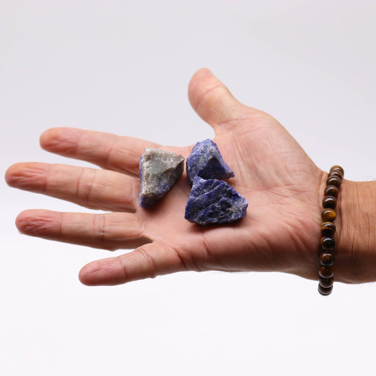 Raw Crystals (500gm) - Sodalite - view 3