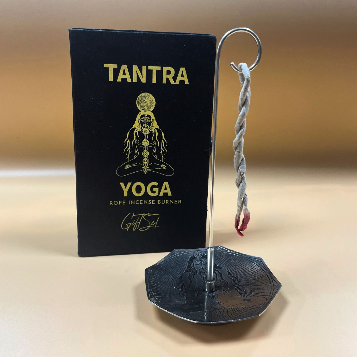 Rope Incense and Silver Plated Holder Set - Tantra Yoga - view 2