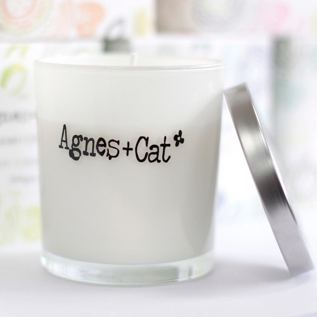 Agnes + Cat Votive Candle - Dolly Blue - view 3